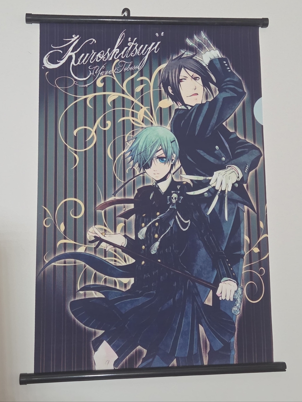 Black Butler anime wall scroll